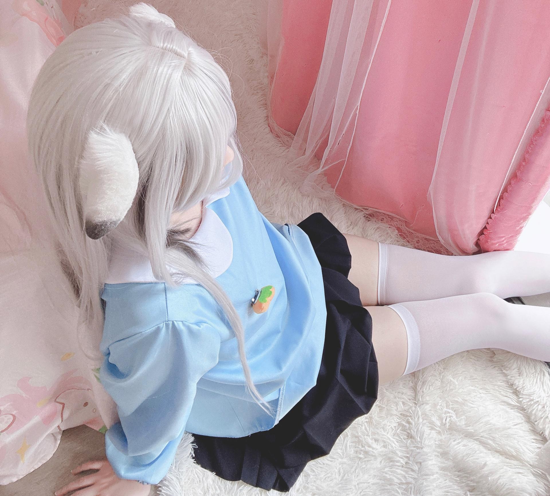[cosplay] 習呆呆 - ココナ：白絲露點角色寫真 18P1V