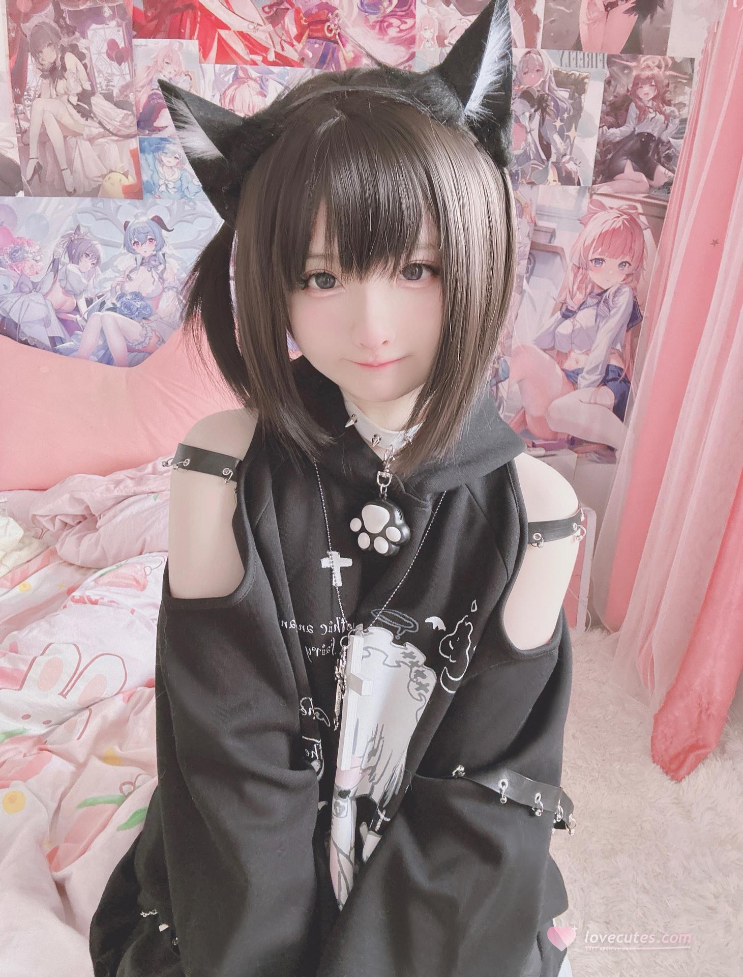 Xi Daidai - Cat-ear Casual Wear bộ ảnh người thật phong cách riêng tư 20P1V