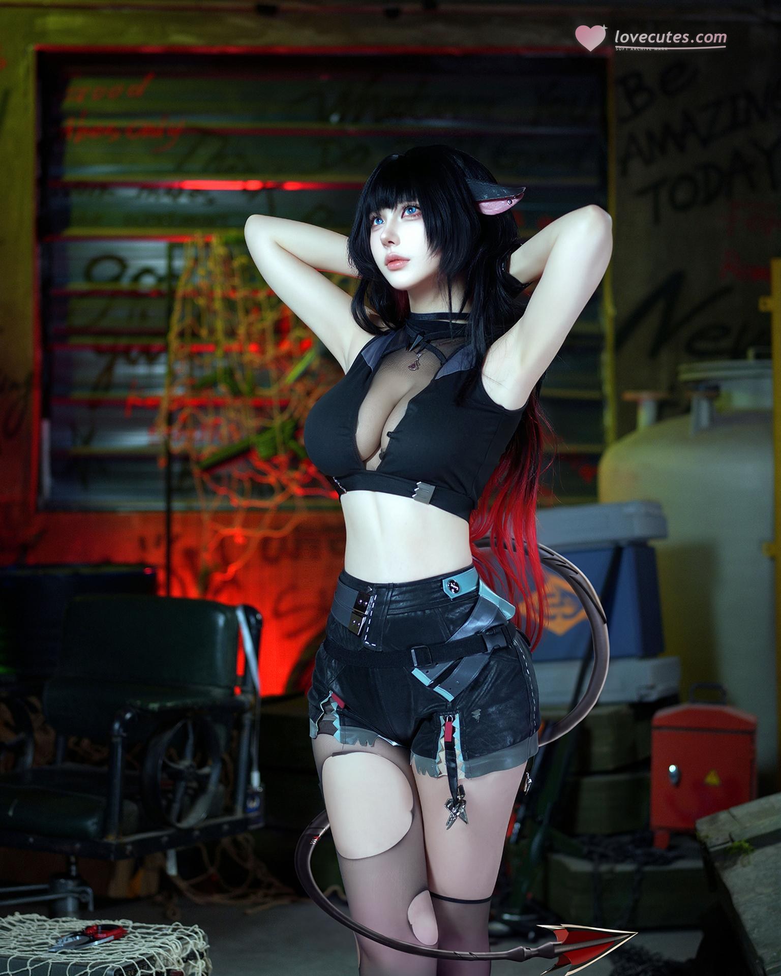 [Cosplay] CatDemon - Bộ Agent Training Video 164P6V
