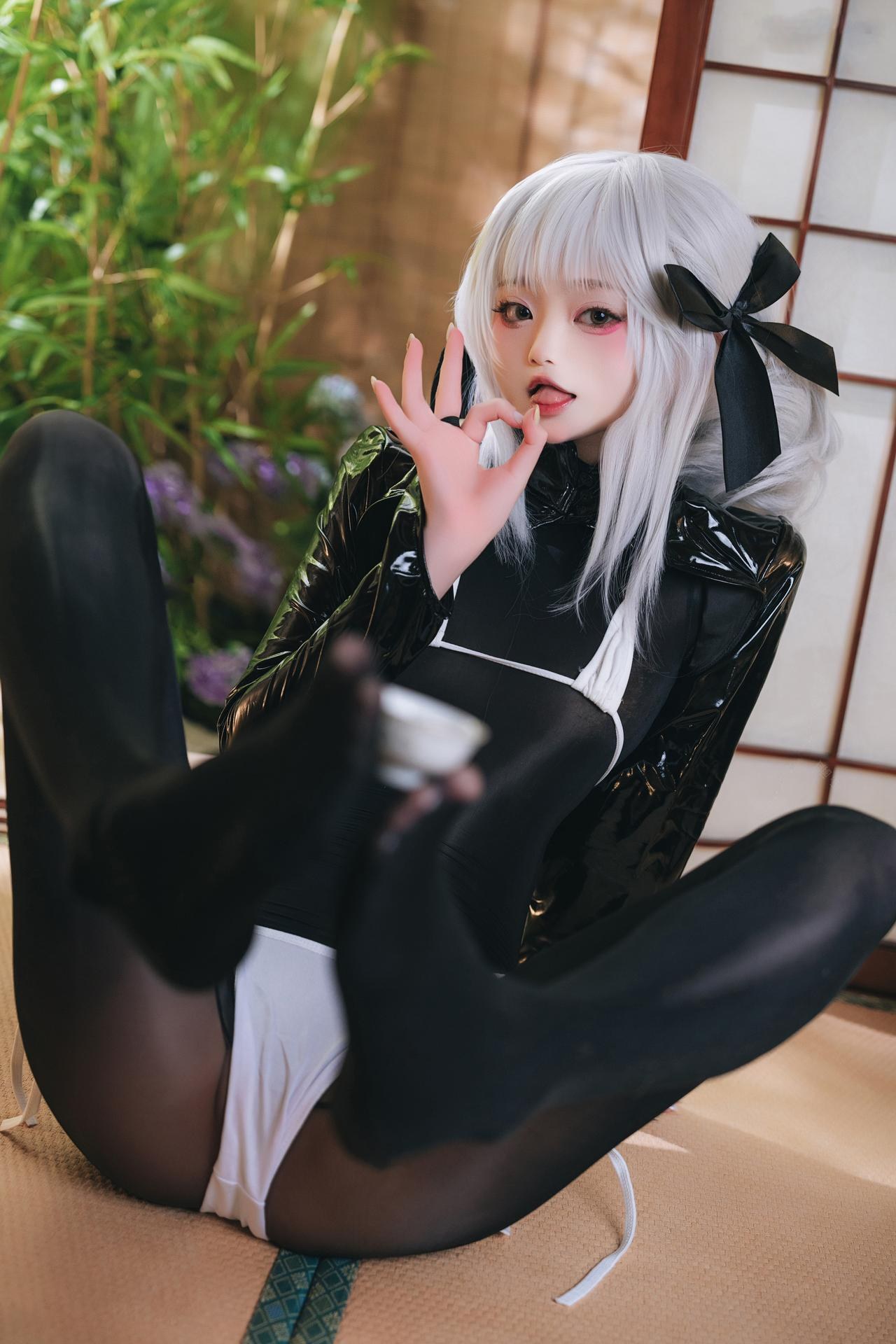 [Cosplay] Irisuare( - Black Stocking Bunny 17P