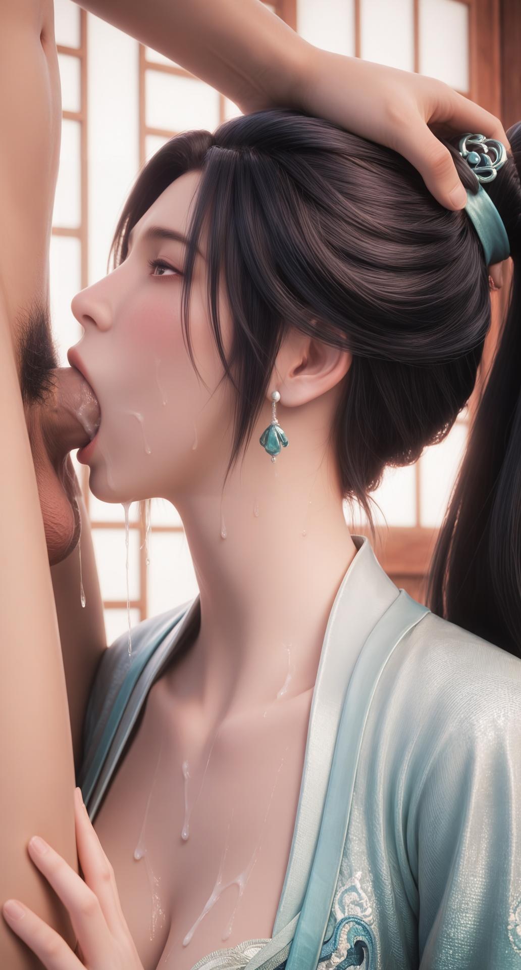 AI Porn - 剑来 李柳：青白古风室内交合视频图集 145P10V