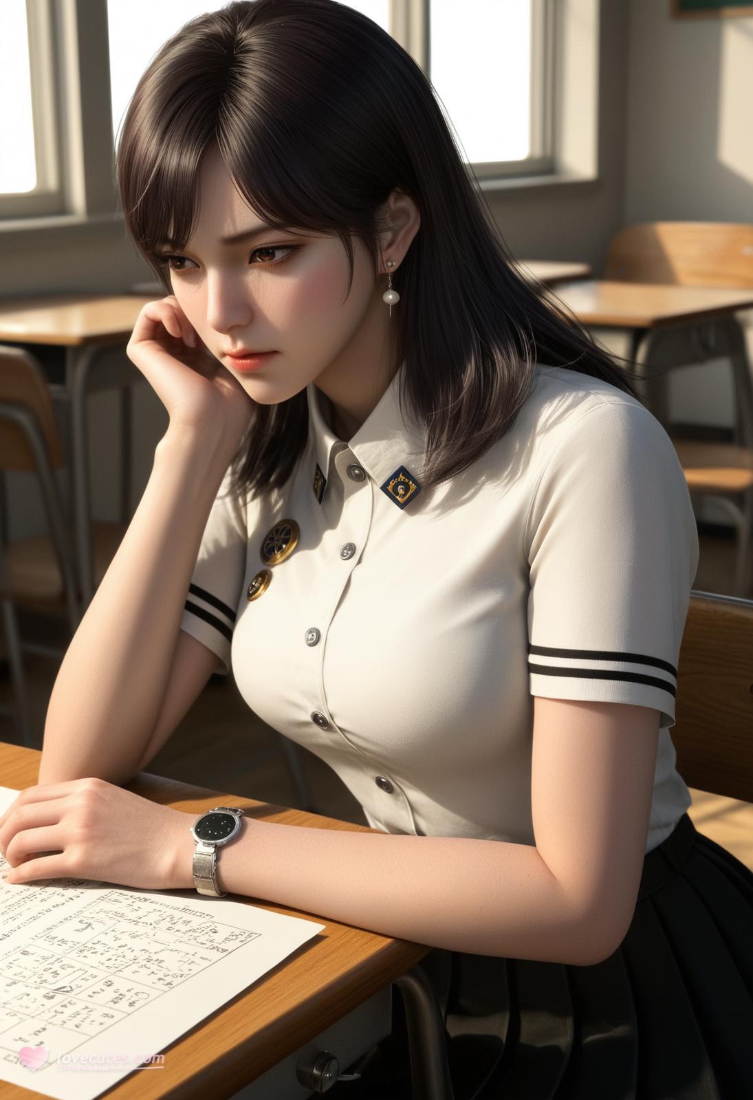 AI Porn - 吞噬星空 徐欣：校服白絲教室露穴圖集 246P