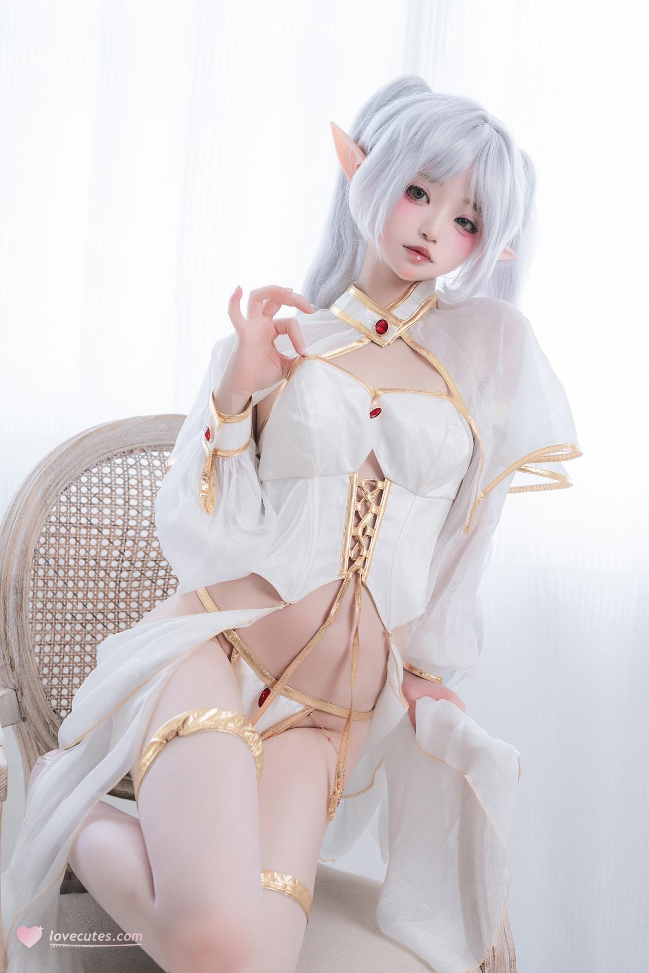 [Cosplay] Irisuare( - Bộ White Hair Mage 20P