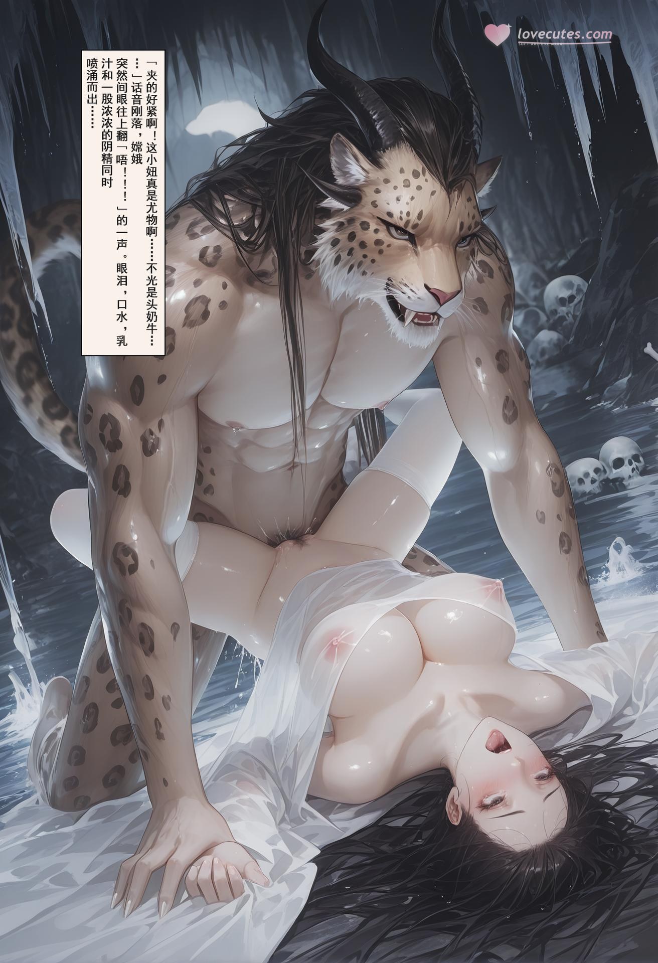 AI Porn - 상아 안개산 백사 흰 스타킹 AI 성인 이미지 47P