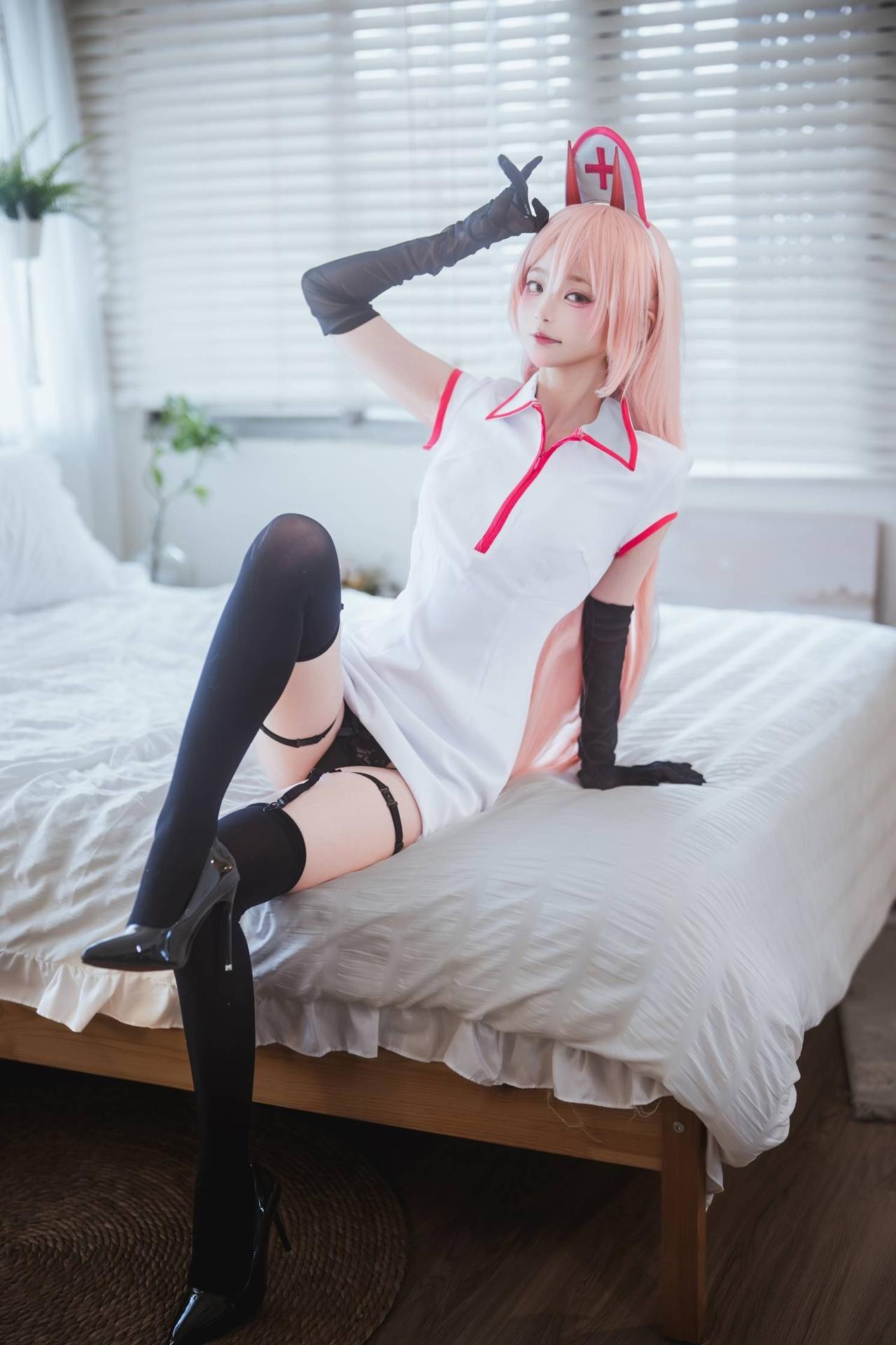 [cosplay] Irisuare(愛莉) - 鏈鋸人 帕瓦：帕瓦露點私房 35P