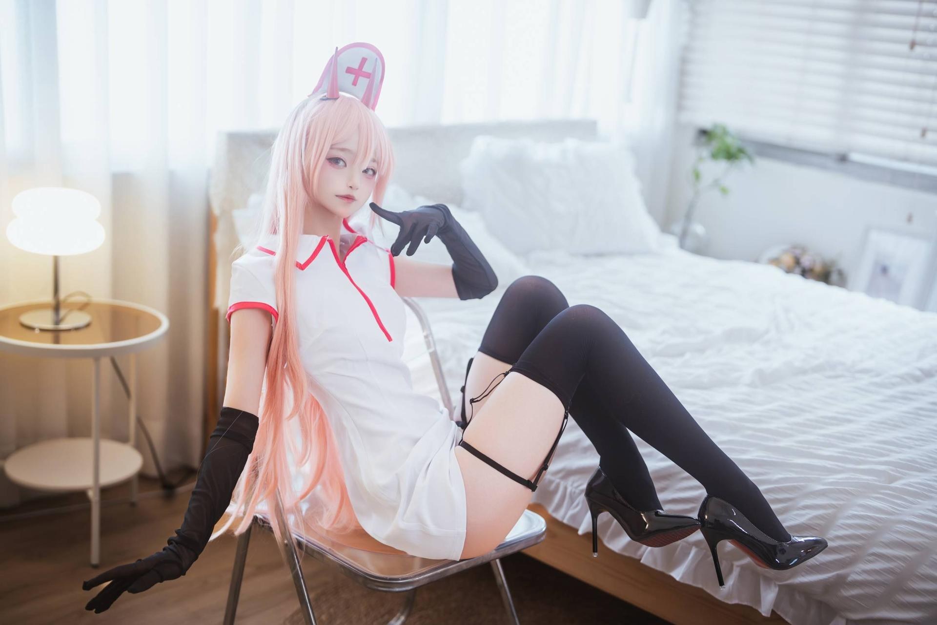 [cosplay] Irisuare(愛莉) - 鏈鋸人 帕瓦：帕瓦露點私房 35P