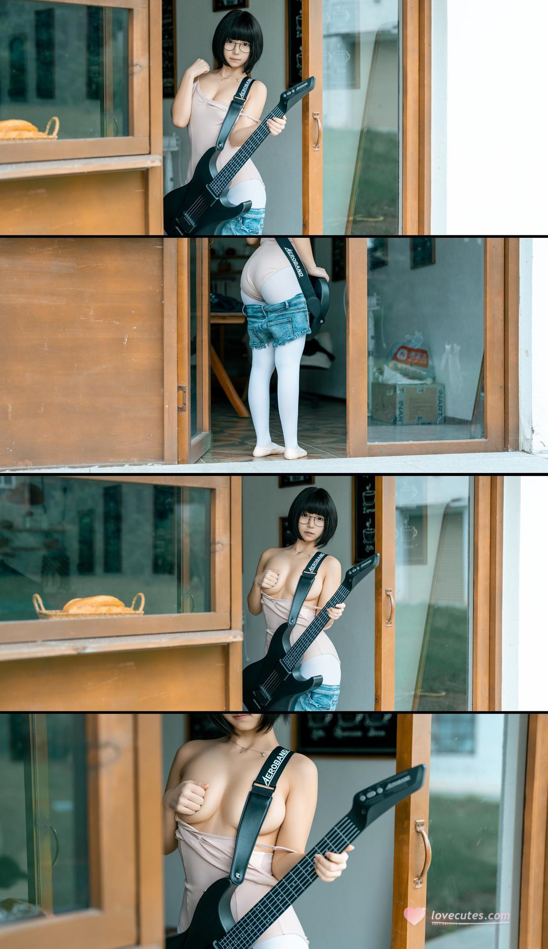 [cosplay] 叫兽 - 吉他妹妹：蘑菇头吉他妹妹 35P