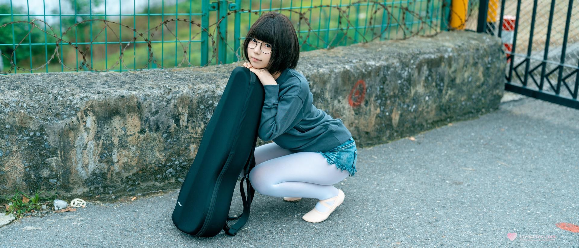 [cosplay] 叫兽 - 吉他妹妹：蘑菇头吉他妹妹 寫真 35P