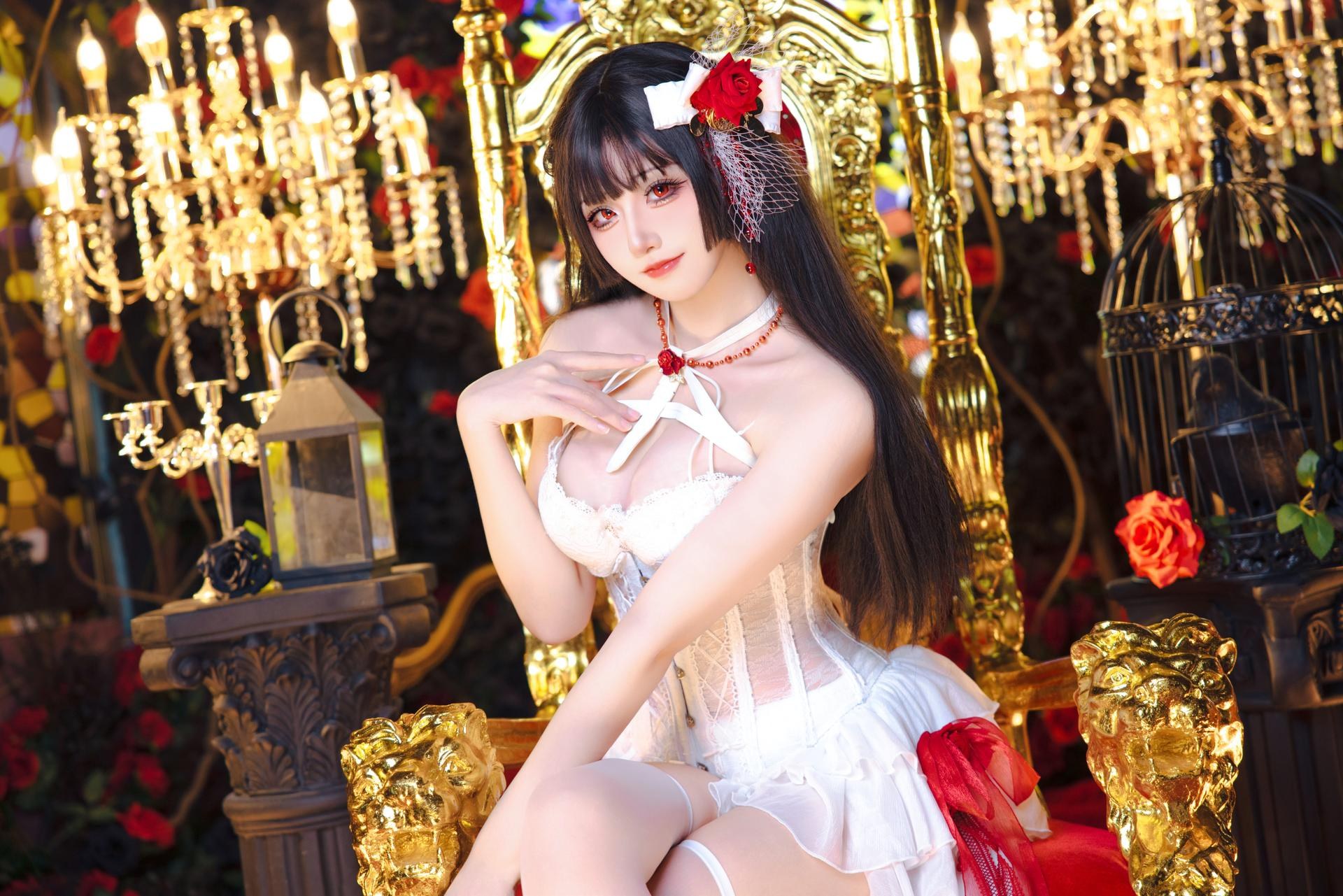 [cosplay] 十悲伤小木十 - Nikke胜利女神 米哈拉：米哈拉痛苦吞食者 38P