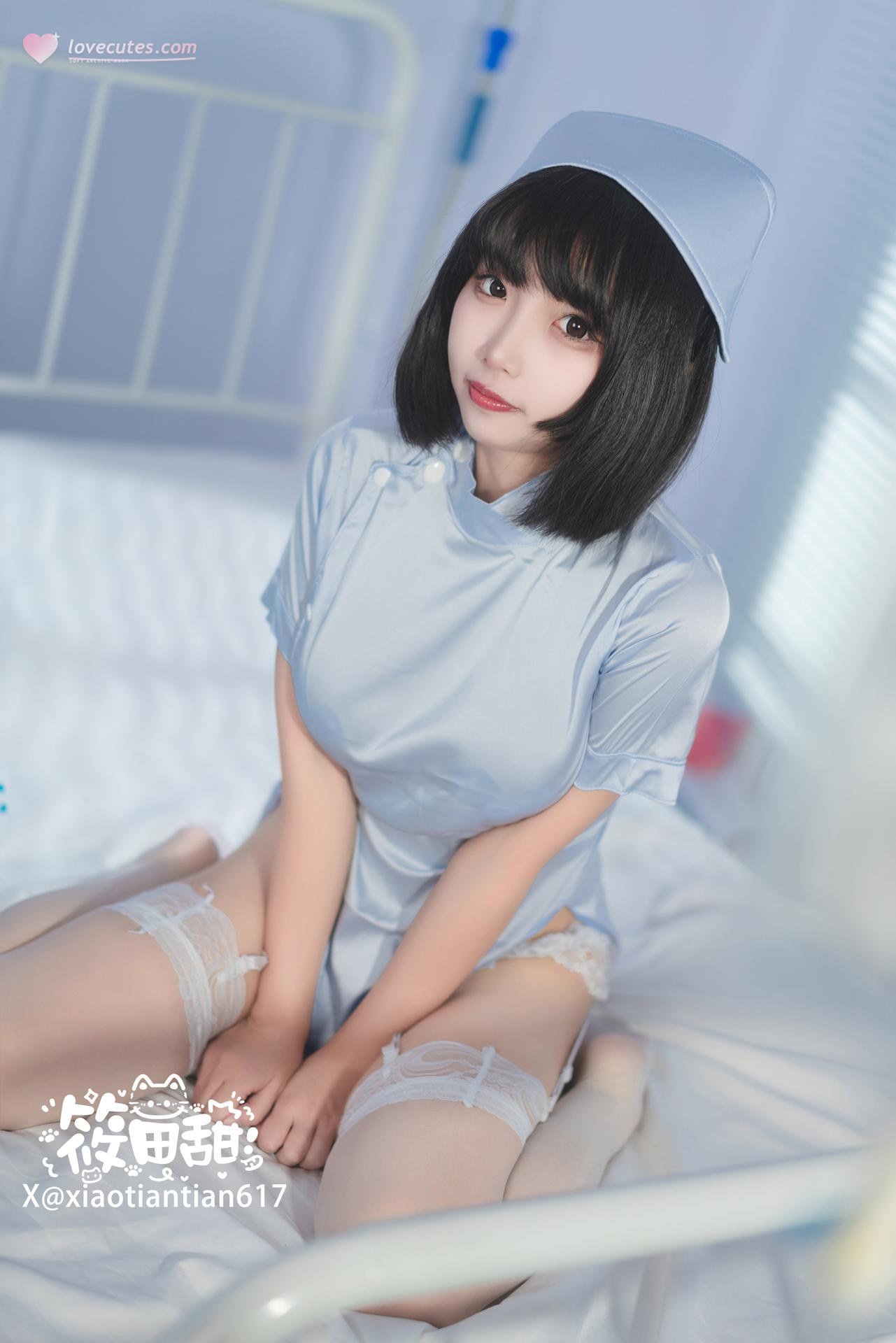 [寫真] 香草奶喵 - 藍護士：藍護士私房 30P